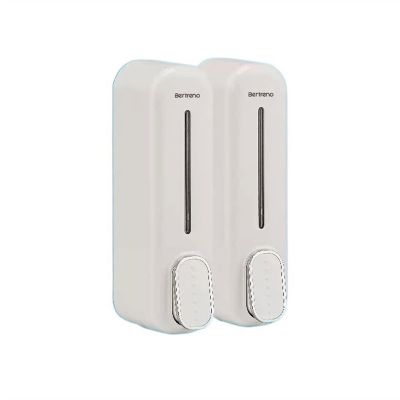 GLigeT Hand Soap Dispenser Simple White Press Soap Dispenser 700ML Large Capacity Wall Mounted Subpackage Lotion Bottle Soap Dispensor