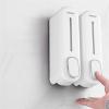 GLigeT Hand Soap Dispenser Simple White Press Soap Dispenser 700ML Large Capacity Wall Mounted Subpackage Lotion Bottle Soap Dispensor view 3
