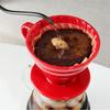 Ceramic Coffee Dripper Engine V60 Style Coffee Drip Filter,Kitchen Tools Coffee Maker Permanent Filter Cup Coffeeware(L,Orange) view 4