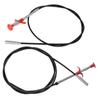 SaditY 2pcs Pipe Picker Dredging Clean Tool Grabber Tool Flexible Grabber Pickup Tool Flexible Sink Grabber Toilet Snake Pipe Snake Trash Claw Grabber Rubber Snake Snakes Hair Auger Pp, style view 1