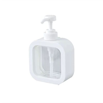GLigeT Hand Soap Dispenser 300ML/500ML Shower Gel Shampoo Split Bottle High-Capacity Press Type Pump Bottle Transparent Lotion Bottle Soap Dispensor (Size : 300ml)