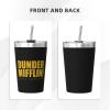 Dunder Mifflin Coffee Mug, 12oz Car Cup Stainless Steel Vacuum Insulated Double Wall Travel Tumbler view 3