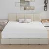 King Size Mattress, Gel Memory Foam, Pressure Relieving & Cooling, CertiPUR-US Certified, Bed-in-a-Box, 80"L x 76"W x 10"Th, White view 1