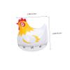 BESTonZON 2Pcs Kitchen Timer Chicken Pattern Countdown Animal Cooking Timer Mechanical Timer Kitchen Reminder for Student Home Baking, 6.7x6.5cm, B03293C25ZD8IB view 2