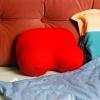 YoFab Chest Breast Pillow Cushion Gift 3D Chest Pillow Soft Memory Foam Sleeping Pillow Funny Chest Pillow Gift Couple Valentine's Day Birthday Gift Weird Pillow F view 2