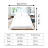 ZXBNNN Golden Peacock Duvet Cover Set King Queen Double Full Twin Single Size Bed Linen Set 3D Duvet Cover Set for Kids Women Boy 210x230cm*1/50x75cm*2 view 3