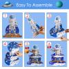 Airduan Space Astronaut Cupcake Stand Space Themed Birthday Party Decorations 3-Tier Cardboard Cupcake Holder stand Galaxy Style Dessert Tower Display for Party Supplies view 2