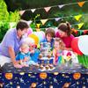 Airduan Space Astronaut Cupcake Stand Space Themed Birthday Party Decorations 3-Tier Cardboard Cupcake Holder stand Galaxy Style Dessert Tower Display for Party Supplies view 4