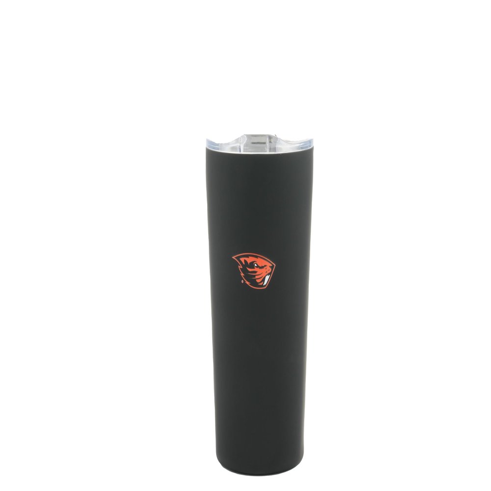 Decorvo Officially Licensed Collegiate Stainless Steel Tumbler - Double Walled Insulated Travel Tumbler with Slide Lid - 18 oz (Oregon St)