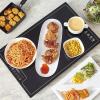 NEZIH 20""x15"" Electric Food Warmer Plate, Glass Warming Tray with Adjustable Temperature Control and Touch Panel, Hot Plate, Perfect for Buffets, Home Dinners view 1