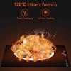 NEZIH 20""x15"" Electric Food Warmer Plate, Glass Warming Tray with Adjustable Temperature Control and Touch Panel, Hot Plate, Perfect for Buffets, Home Dinners view 4