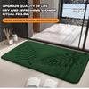IsolaY Memory Foam Bath Mat Toilet Mat Extra Soft Bathroom Mat Super Comfort Bath Mats for Bathroom Floor Bath Rug Foot Mat,Grey,60x90cm view 2