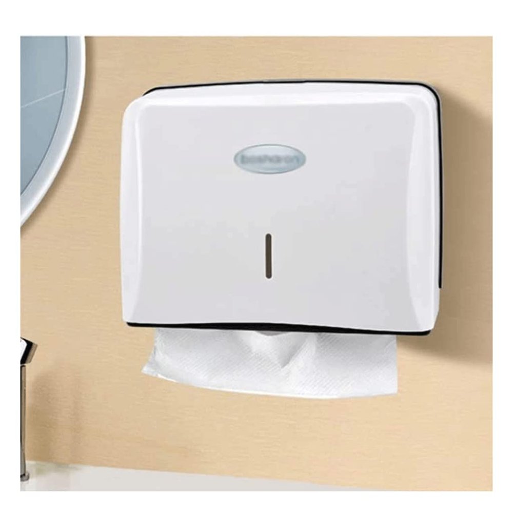 Paper Towel Dispensers Paper Towel Dispenser Wall Mounted C Shape Folding Hand Towel Dispenser Plastic Paper Towel Holders for Home Tissue Box Fashion