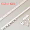 ACHZYFT Self-Adhesive Curtain Track,Ceiling Mounted Or Wall Mounted Curtain Rail, Room Dividers, Easily Cut to Size(Size:4.1M,Color:White - Wall Mounted) view 4