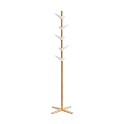 Coat Rack Free Standing Coat Rack with 5 Hooks Wood Hall Coat Tree Entryway Coat Stand in The Entryway Coat Tree