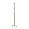Coat Rack Free Standing Coat Rack with 5 Hooks Wood Hall Coat Tree Entryway Coat Stand in The Entryway Coat Tree view 1