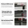 4 Tier Audio Shelf Audio Rack, Entertainment Stereo Component Storage Rack, HiFi Racks and Stands Audio Rack Cabinet for Home/Office/Audio Video/DJ/Theater, 60x48x88cm (Size : A) view 3