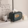 WOOXGEHM Radio Tissue Box, Vintage Green Radio Shape Tissue Organiser, Scandinavian Style, for Kitchen/Bathroom/Bedroom/Nightstand/Desk, Creative Gift view 4