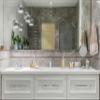 Joitsvia Bathroom Accessory Set, 4 Pcs Gold Bathroom Accessories Sets, Include Soap Dispenser, Cotton Swab Jars, Tooth Brush Holder and Soap Dish view 3
