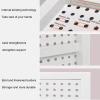 XILYZMO Pegboard, Tool Organization Panels, Metal Peg Board Tool Organization Storage System Pegboard Wall Organizer Kit for Workbench Garage Shop(100x30cm) view 2