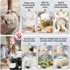 OHaGiN 1500W 3-in-1 Food Processor with 7-Speed Mixer, Meat Grinder, Juicer, and 6L Stainless Steel Bowl for Efficient Kneading and Dough Making,Black view 4