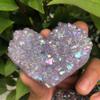 KatLin Titanium Rainbow Amethyst core Stone Healing Crystal Crystal Halo Angel Halo Ornaments (Size : 1pcs) view 1