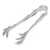 Stainless Steel Ice Tongs, Eagle Claw Style Ice Tongs Stainless Steel Prevents Slipping Serving Tongs for Home Bar Sugar Cubes Ice Cubes view 1