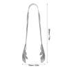 Stainless Steel Ice Tongs, Eagle Claw Style Ice Tongs Stainless Steel Prevents Slipping Serving Tongs for Home Bar Sugar Cubes Ice Cubes view 2