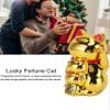 4.5 Inch Lucky Cat Waving Arm - Solar Powered Cute Waving Cat, Maneki Neko Waving Arm for Fortune Money, Chinese Feng Shui Deoration Lucky Cat for Shops Restaurants view 2