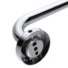 AthuAh Towel Ring, Towel Rail for Bathroom, Stainless Steel Towel Bar Rail-60 cm/23.6 in,Round Towel Bar Bail Rack Bathroom or Kitchen Accessory,Screws Mounting,Polished Silver Finish view 2