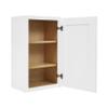 ONESTOCK White Shaker Wall Cabinet - Ready to Assemble, Perfect for Kitchen, Laundry, and Bathroom Storage - 15" W x 30" H x 12" D view 4