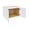 ONESTOCK White Shaker Wall Cabinet - Ready to Assemble, Perfect for Kitchen, Laundry, and Bathroom Storage - 36W x 24H x 24D view 3