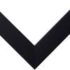 Craig Frames Essentials, 21x35 Black Picture Frame, 1" Wide, Modern, Dual Display Format, Set of 4 view 4