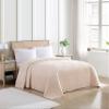 Beatrice Home Fashions Wedding Ring Chenille Bedspread, Full, Blush view 1