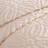 Beatrice Home Fashions Wedding Ring Chenille Bedspread, Full, Blush view 4