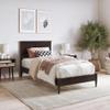 AFI, Charlotte Twin XL Solid Wood Low Profile Platform Bed, Espresso view 1