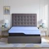 Bridgevine Home Refresh 6-Layer Hybrid Latex Foam and Coil Mattress, 12 inches, Mattress-in-a-Box, Twin XL Size, Blue Ice Cover view 1