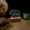 Bear Custom Name Light Personalized Bedroom LED Cloud Decor Stars Light up Daughter Son gift Boy Gift Clouds and Moon Acrylic Lamp view 3