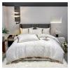Bed, Bedding Set Cotton Bed Sets Soft Duvet Cover Elasticated Bed Sheet Pillowcases Queen Size view 1