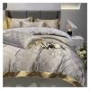 Bed, Bedding Set Cotton Bed Sets Soft Duvet Cover Elasticated Bed Sheet Pillowcases Queen Size view 4