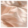 ADovz Soft Queen Size Bedding Set 4pcs, Solid Colour Duvet Cover Flat Sheets Pillowcase Zipper Closure,Bed Sheets view 3