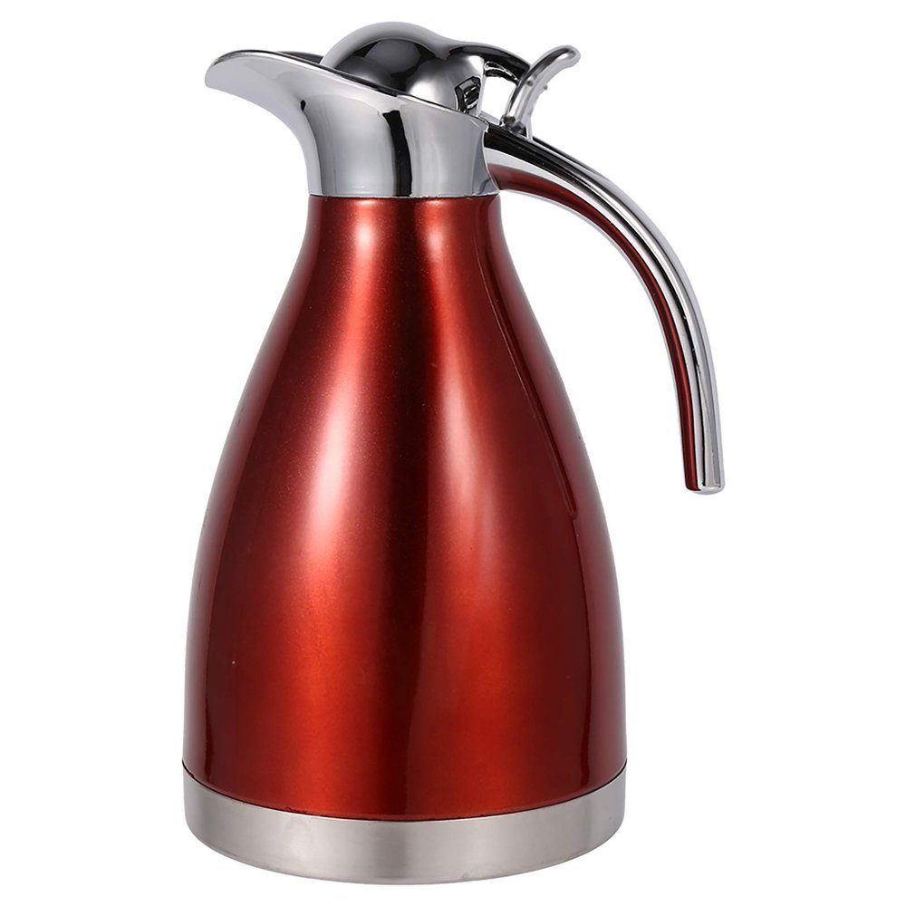 Insulated Pot,Stainless Steel Insulated Thermo Jug for Hot Water, Coffee and Tea - Double Wall Vacuum Pot (1.5L)
