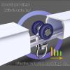 Heavy-Duty Curtain Rails For Curtains, Double Ceiling Curtain Track, Room Divider Curtain Rods, Curtain Track Ceiling Mount, Aluminum Ceiling Curtain Track,Wall Mount Curtain Rail System ( Color : Whi view 4