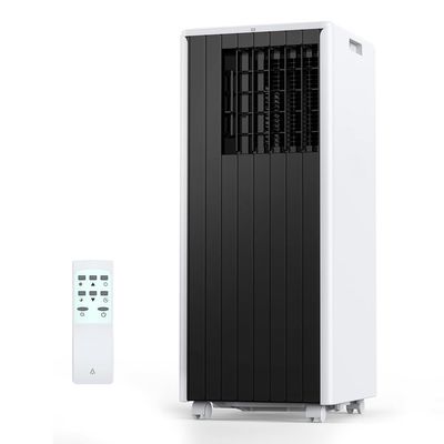 SLifet Portable Air Conditioner, 8000 BTU Portable AC/Air Conditioner with Remote Control, Compact Indoor AC Unit with 3 Modes and 24 Hour Timer, for Home Office Dorm Black