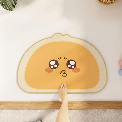 ALISSE Fun Bath Mat Rugs for Bathroom Floor, Tub and Shower Bath DecorNon-Slip Irregular Shape Bathmats Extra Soft and Absorbent Quick Drying Bath Rugs Bathroom Mats (Color : B, Size : 15x23in)