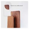 Book Ends Book Ends for Shelves Metal Base Book Stoppers Non-Skid Wood for Heavy Books Office Desk DVD (Color : 1 Pair Large) view 4