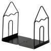 Book Ends Nonskid Bookends Iron Bookend Portable Book Display Rack Shelf Desktop Bookshelf Storage Rack Decoration Vertical Bracket Desk Organize Bookends 1 Pair Bookends Decorative view 1