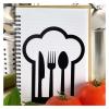 Book Ends Nonskid Bookends Metal Bookends Book Shelf Holder Heavy Books Cloud Spoon Metal Kitchen Cookbook Bookends for Shelves view 3