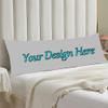 Pzwqkyn Custom Pillow Case, Custom Pillow with Picture Long Body Pillow case Personalized Pillow Cover with Your Loved Ones Custom Pillow Case Cover Gifts Any Picture (20x60 inch), Light Gray view 3