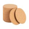200 Pcs Cup Mats Coaster for Drinks, 4 Inch Soft Cork Blank Cup Mat, Round Thick Cork Coasters for Coffee Wine Glass Tea Cup Apartment Kitchen Bar Coffee Table Decor view 1